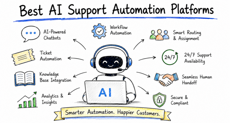 Best AI Support Automation Platforms