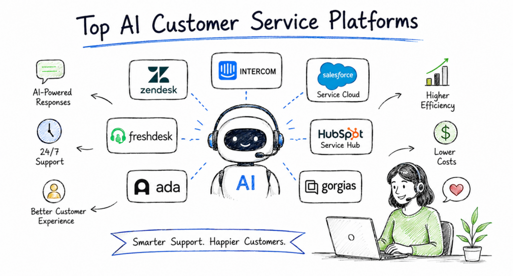 Top AI Customer Service Platforms