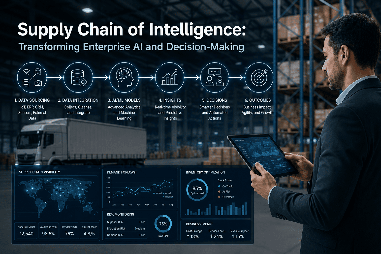 Supply Chain of Intelligence: Transforming Enterprise AI and Decision-Making