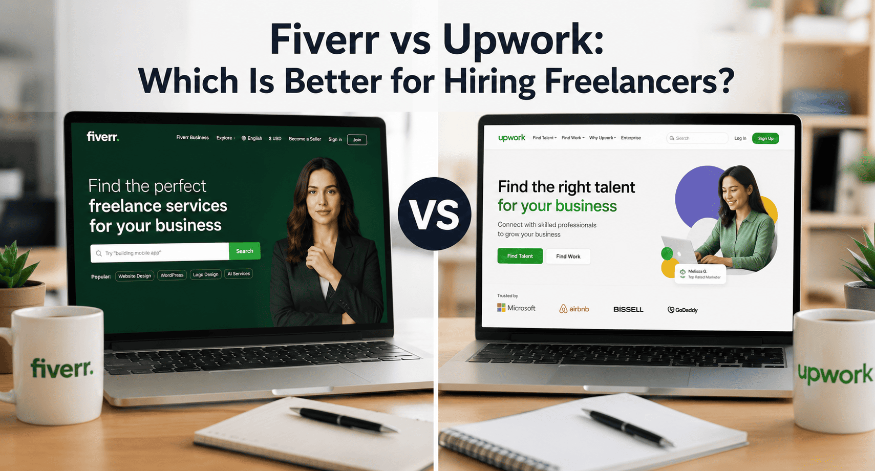 Fiverr vs Upwork: Which Is Better for Hiring Freelancers?