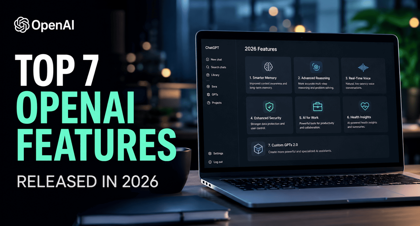 Top 7 OpenAI Features Released in 2026