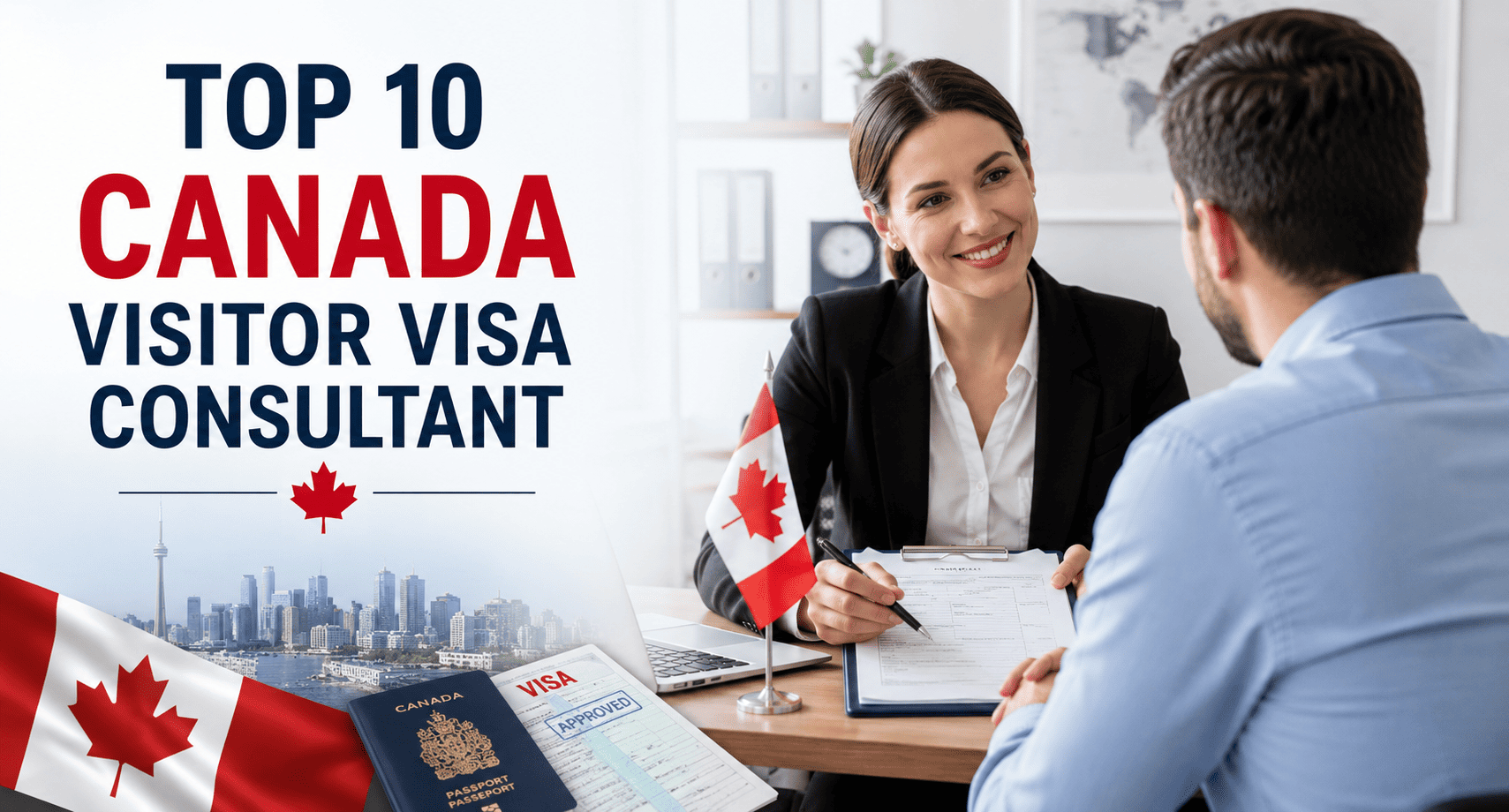 Top 10 Canada visitor visa consultant