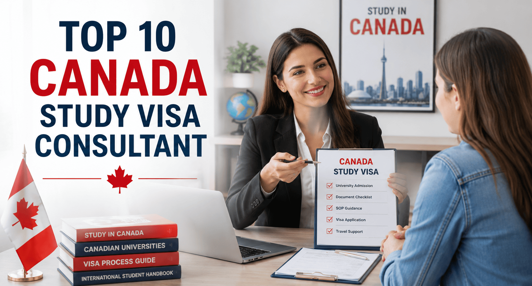 Top 10 Canada study visa consultant