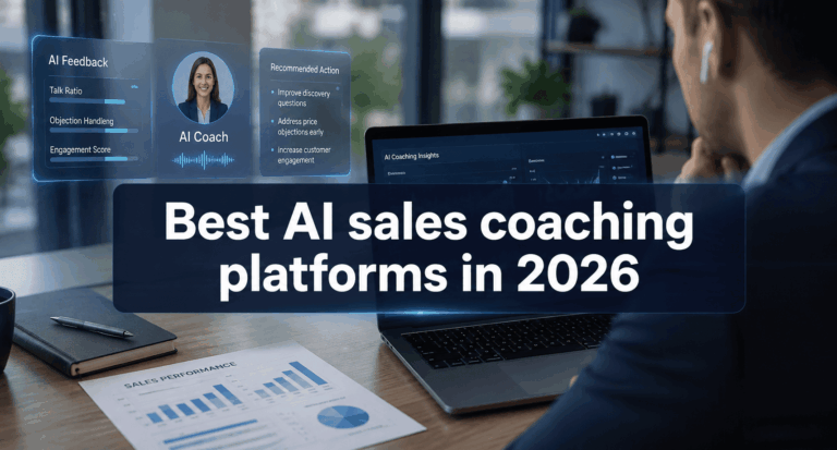 Best AI sales coaching platforms in 2026