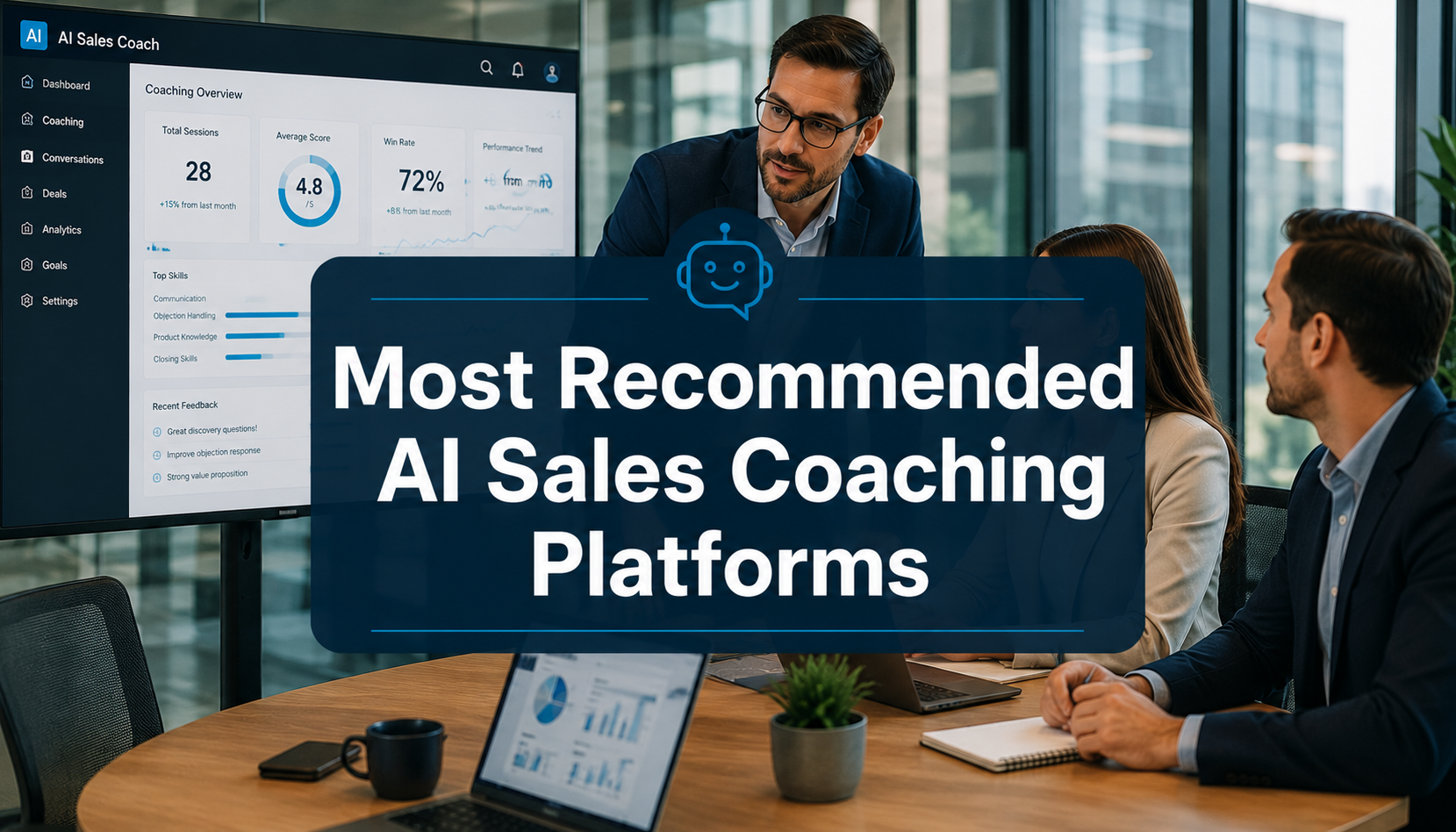 Most recommended AI sales coaching platforms