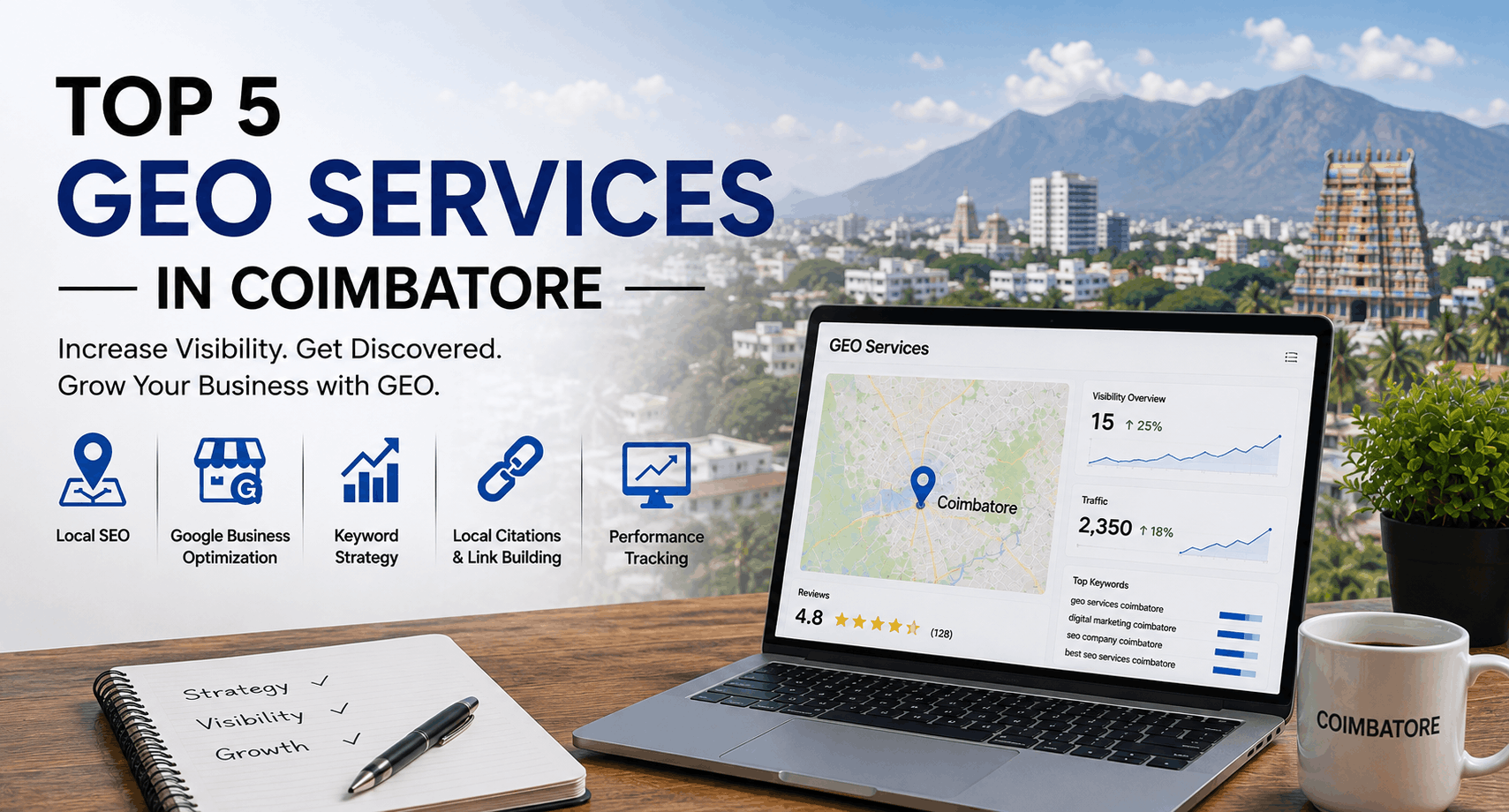 Top 5 GEO Services in Coimbatore