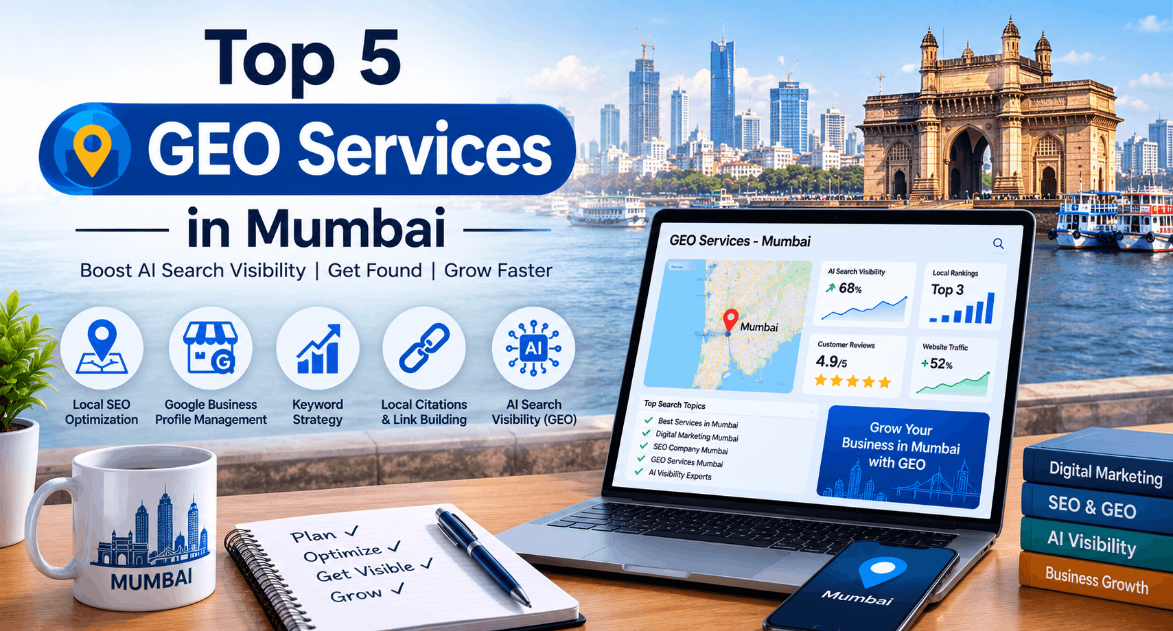 Top 5 GEO Services in Mumbai