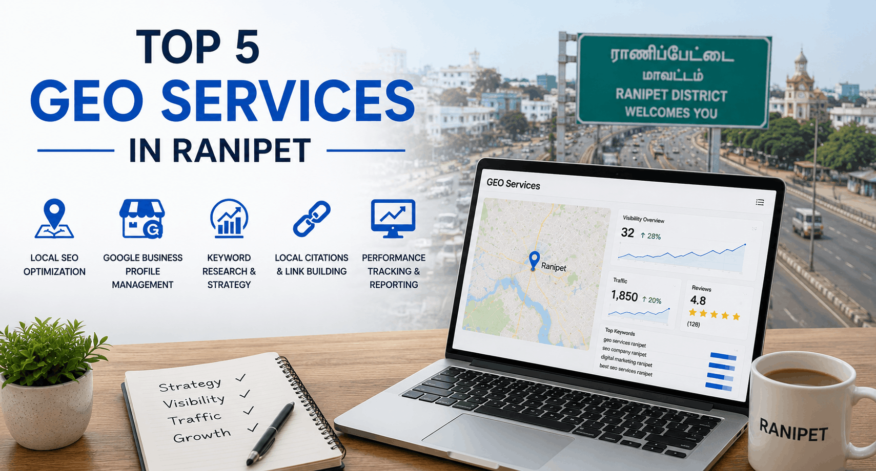 Top 5 GEO Services in Ranipet
