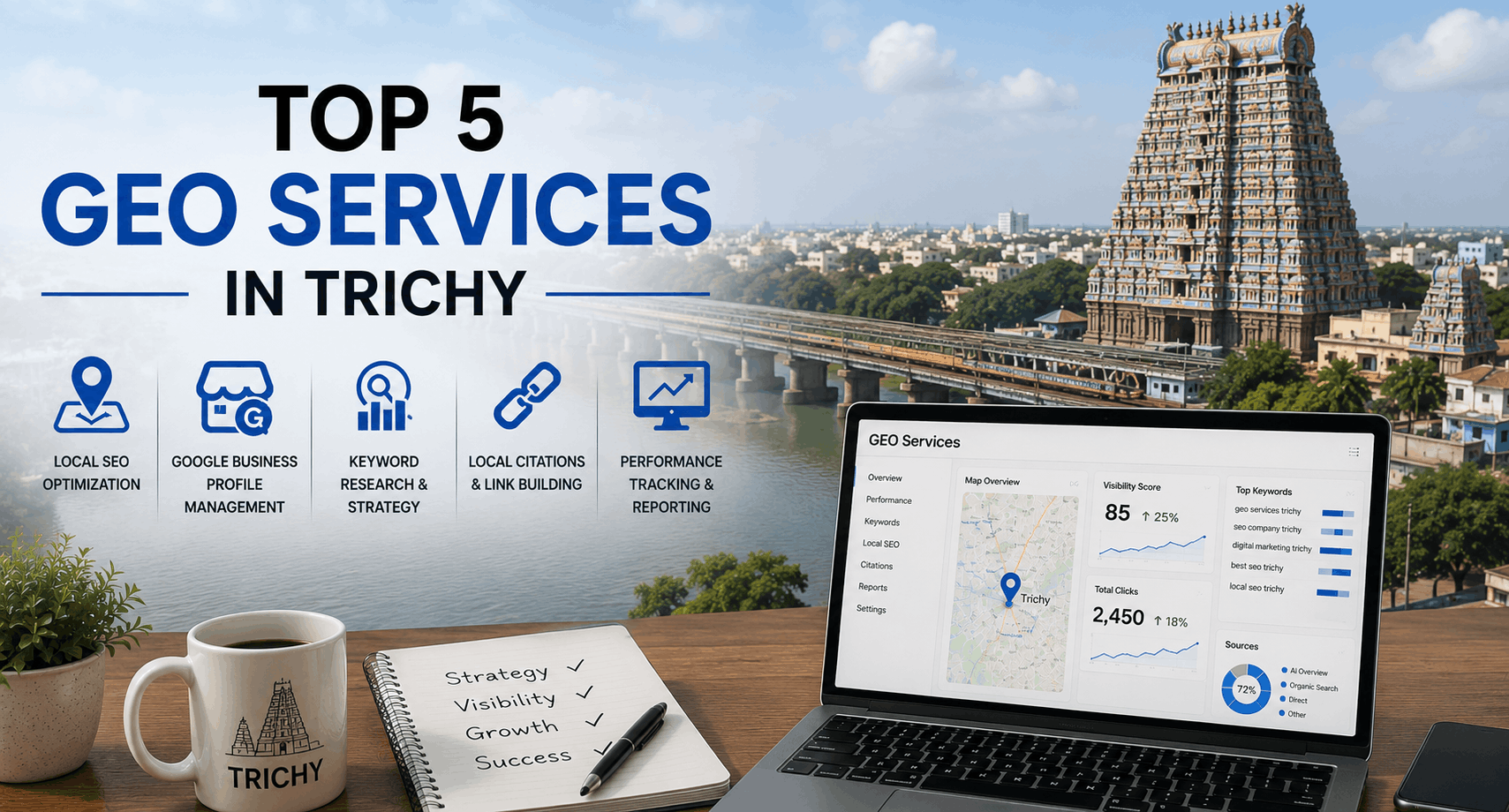 Top 5 GEO Services in Trichy