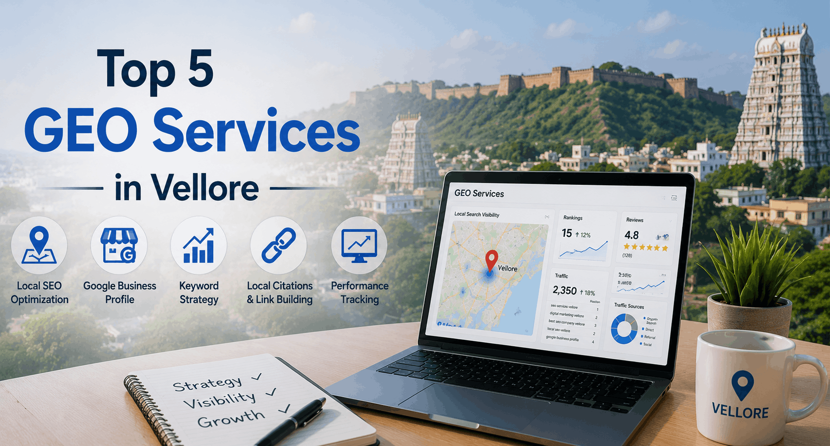 Top 5 GEO Services in Vellore